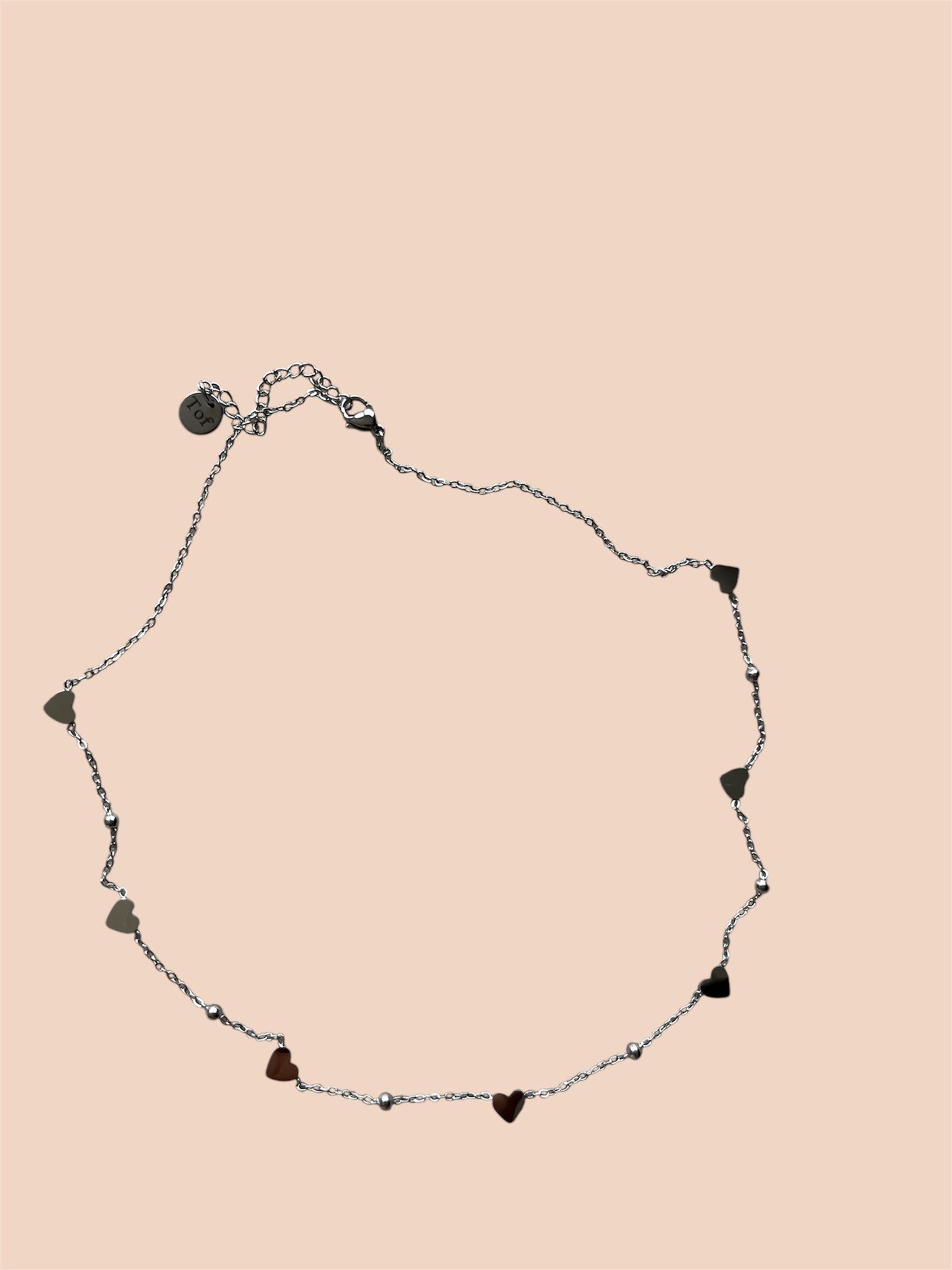 Neckless little heart silver