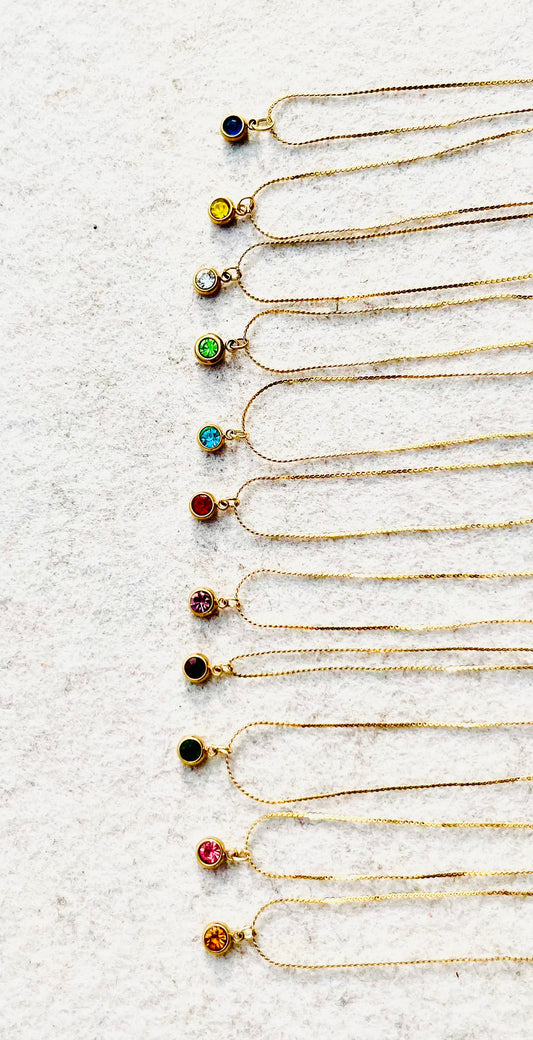 Birthstone neckless