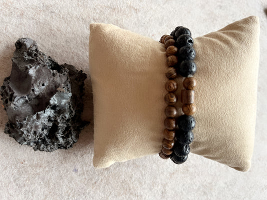 Mens bracelet setje